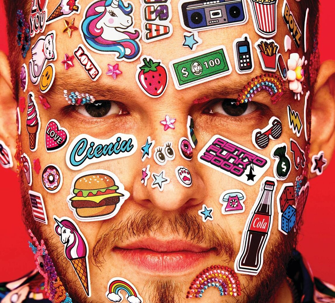 Okładka płyty Cieniu - "Astrofunk 3000"