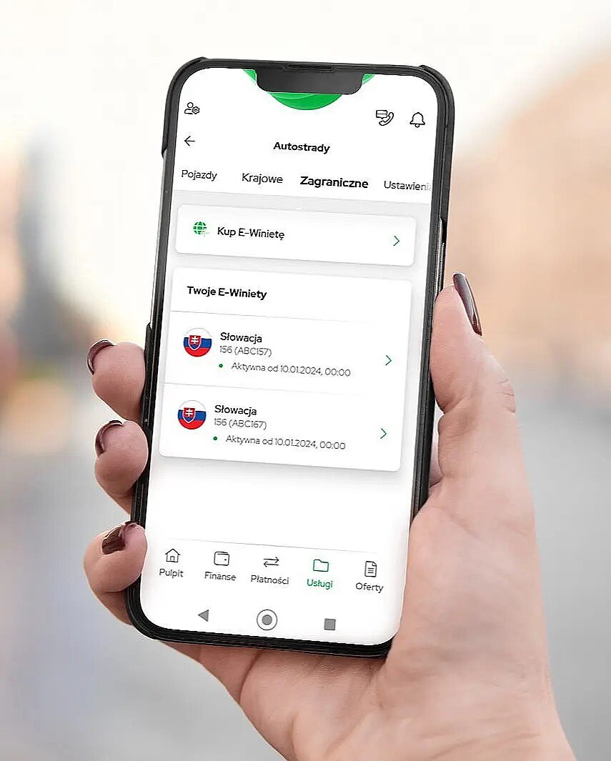 Smartfon z ekranem przedstawiającym VeloKantor