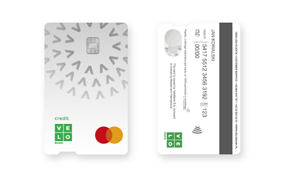Wizerunek karty kredytowej.