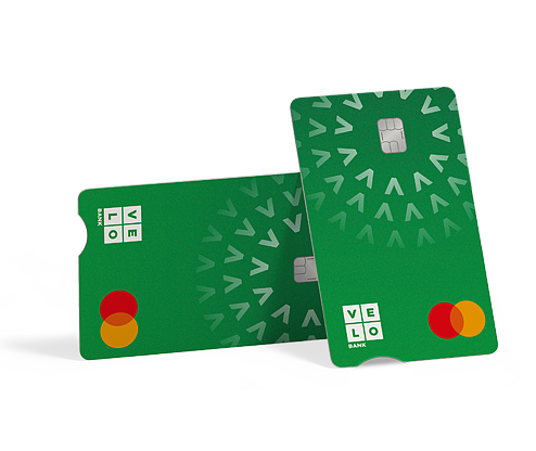 Wizerunek karty do konta VeloBank.