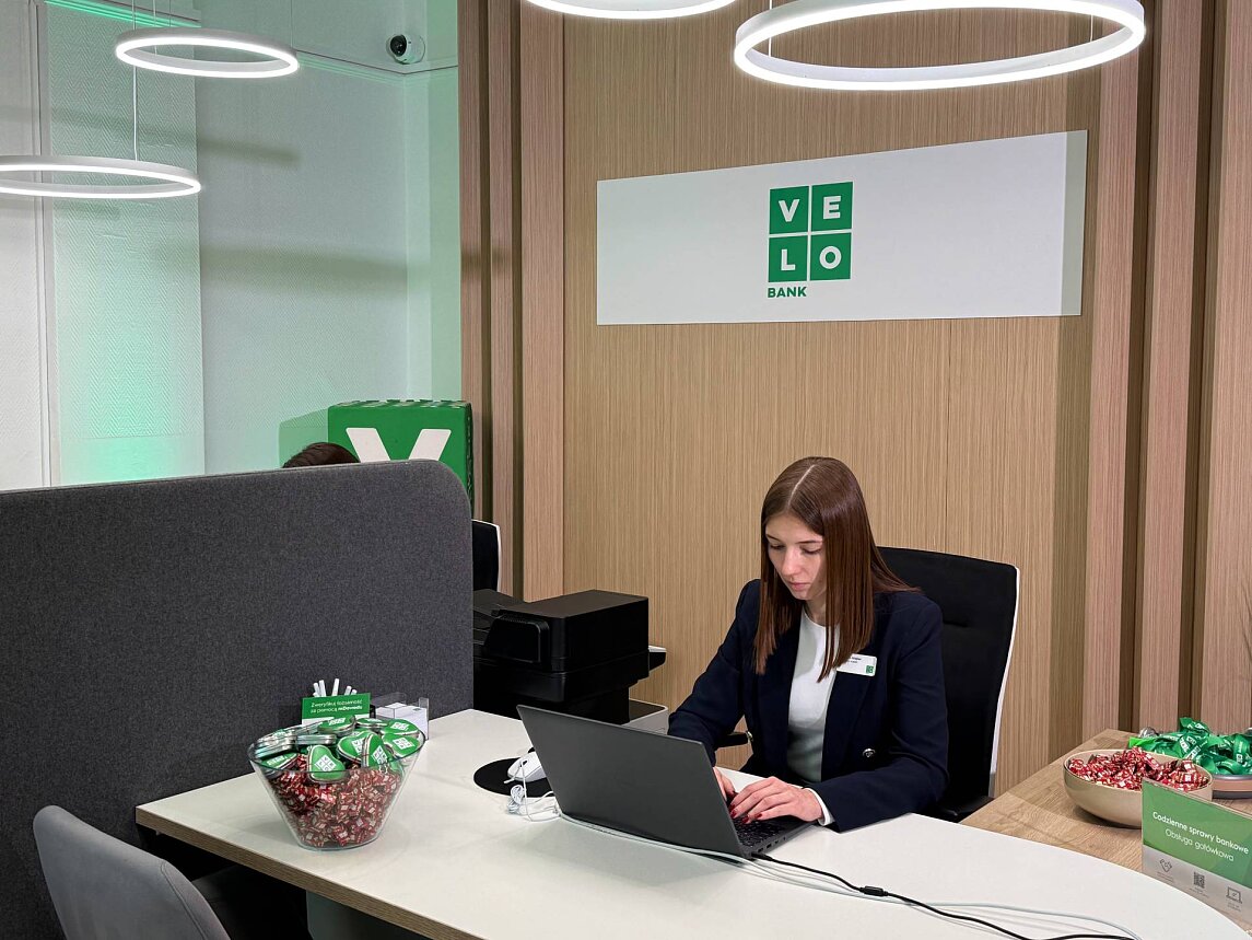 Placówka VeloBanku w Piasecznie.