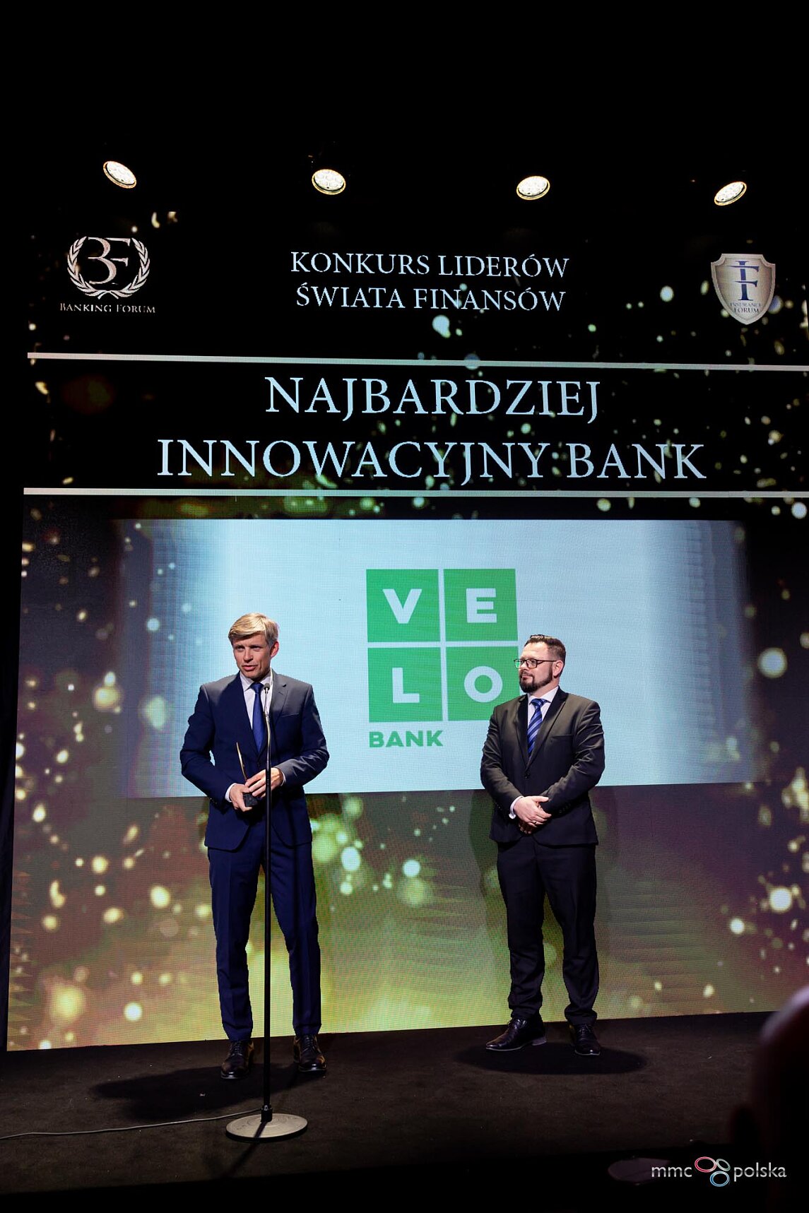 Zdjęcie z Gali Konkursu Liderów Świata Finansów 